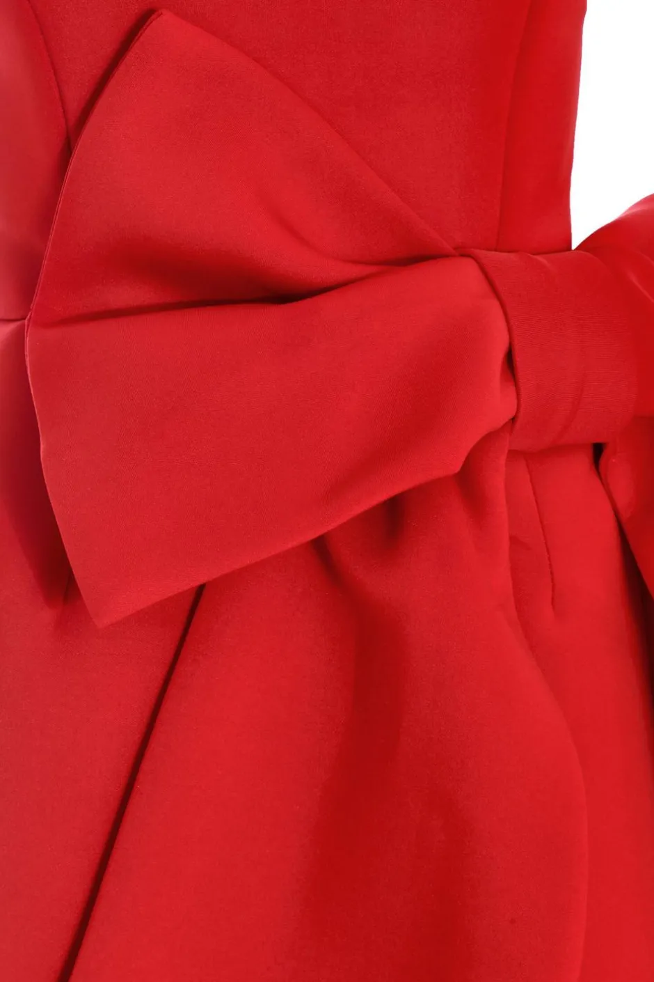 Quiz Red Bow Strapless Bodycon Dress Outlet