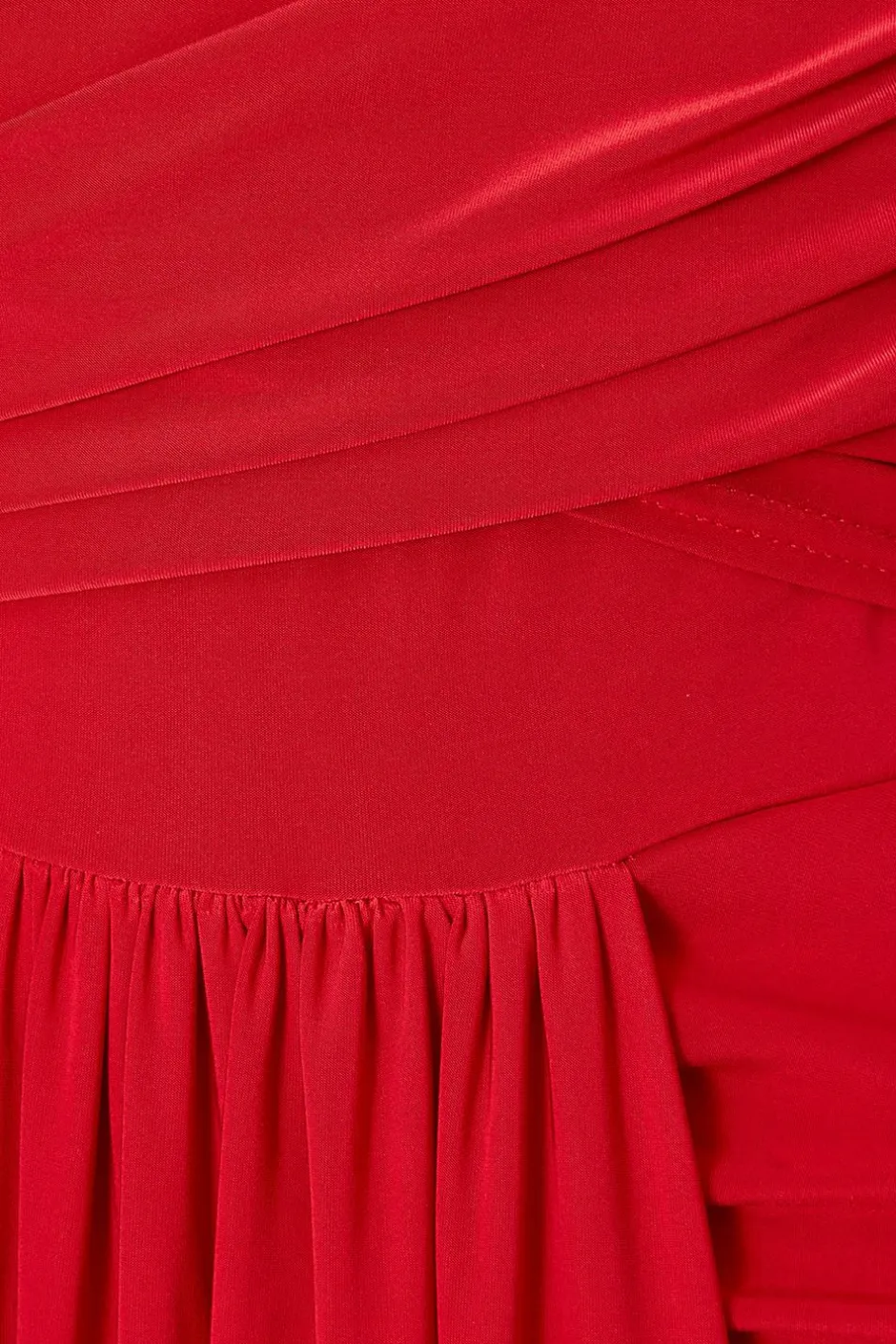 Quiz Draped Maxi Dress Red Clearance