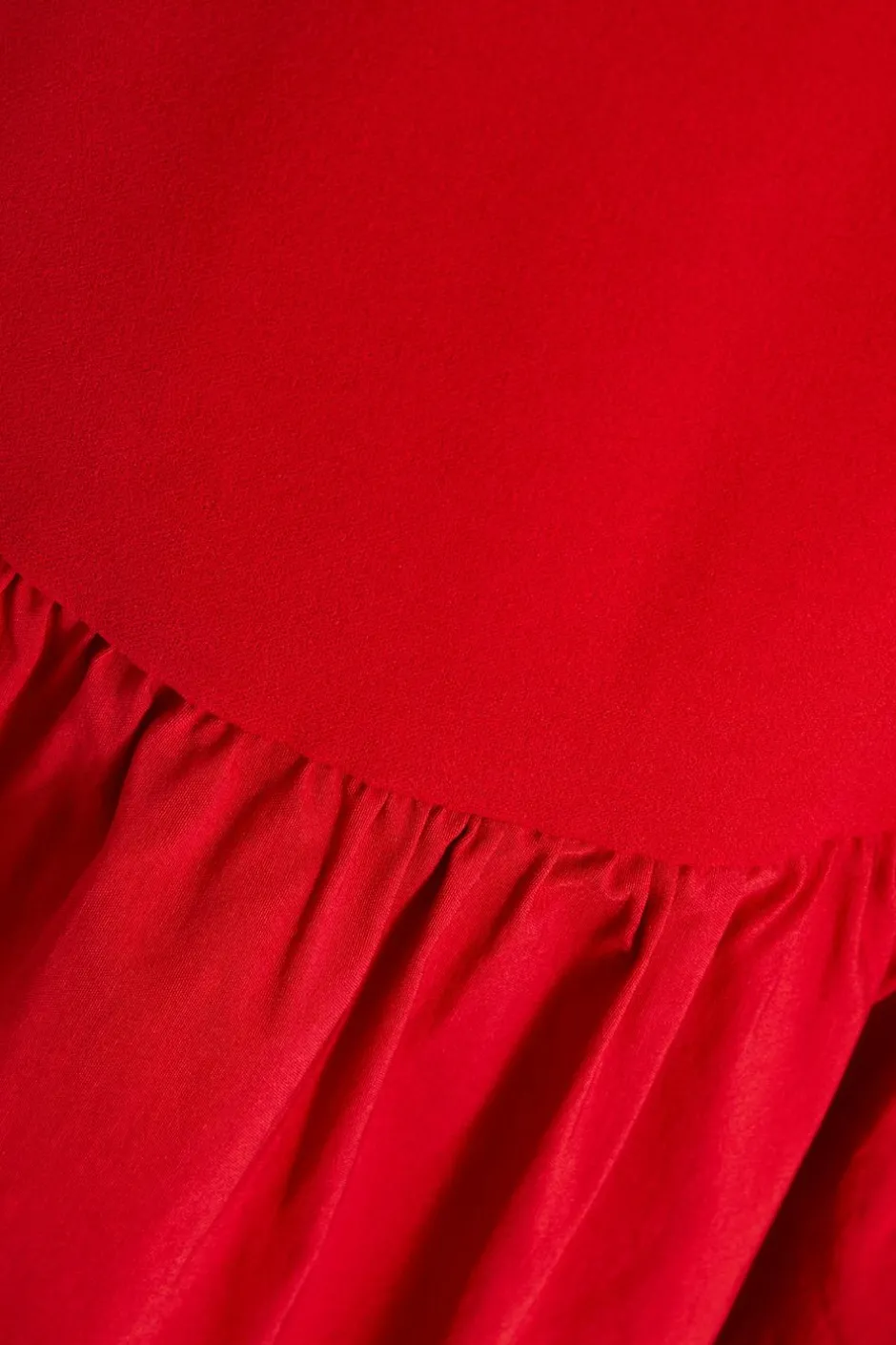 Quiz Puff Ball Midi Dress Red Online