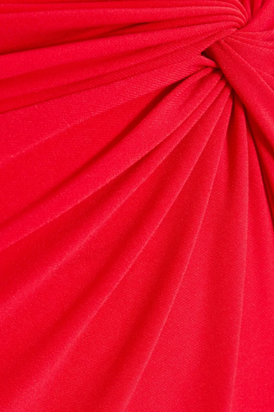 Quiz Red Ruched Split Maxi Skirt Sale