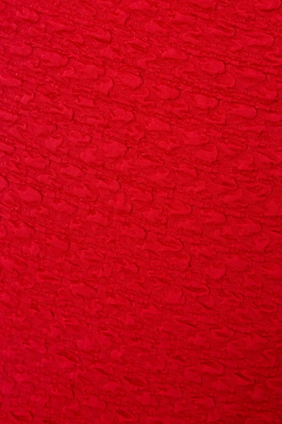Quiz Red Textured Maxi Skirt New