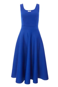 Quiz Royal Blue A-Line Midi Dress
