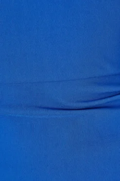Quiz Royal Blue Asymmetric Maxi Dress Hot