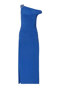 Quiz Royal Blue Asymmetric Midaxi Dress Online
