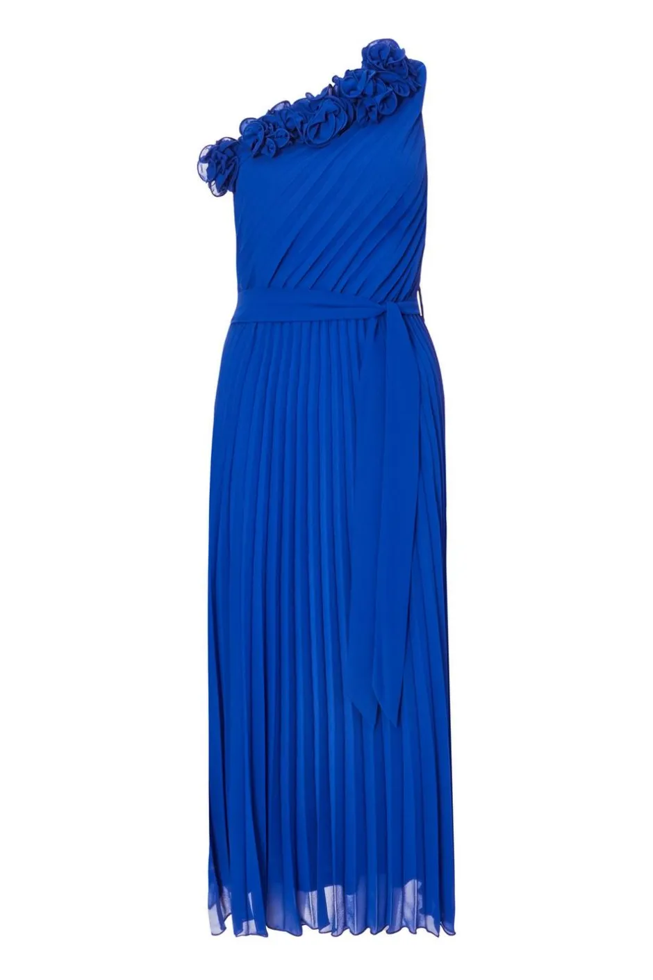 Quiz Royal Blue Chiffon Midaxi Dress Clearance