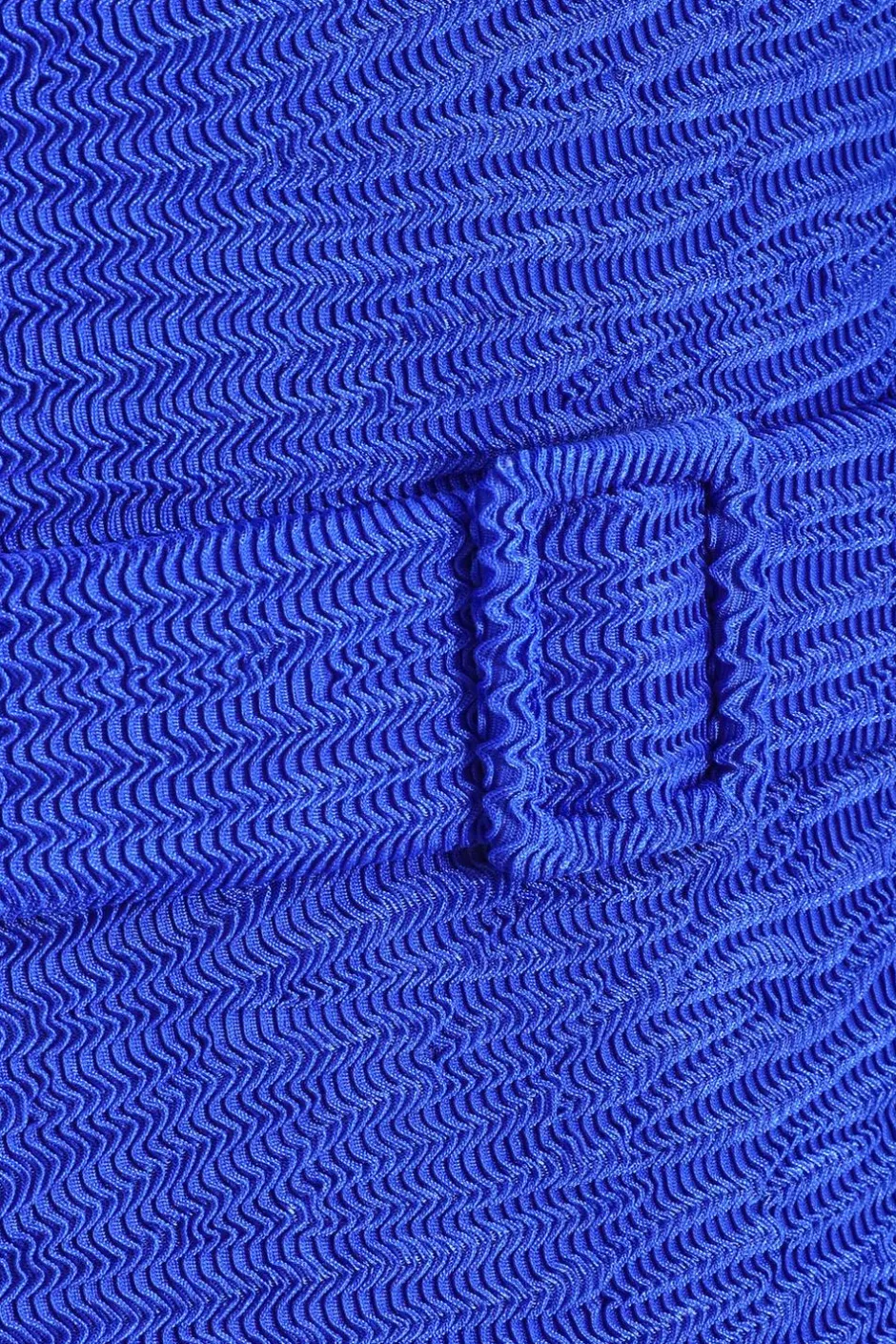 Quiz Royal Blue Crinkle Swimsuit Outlet