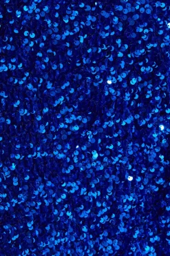Quiz Sequin Maxi Dress Royal Blue Best