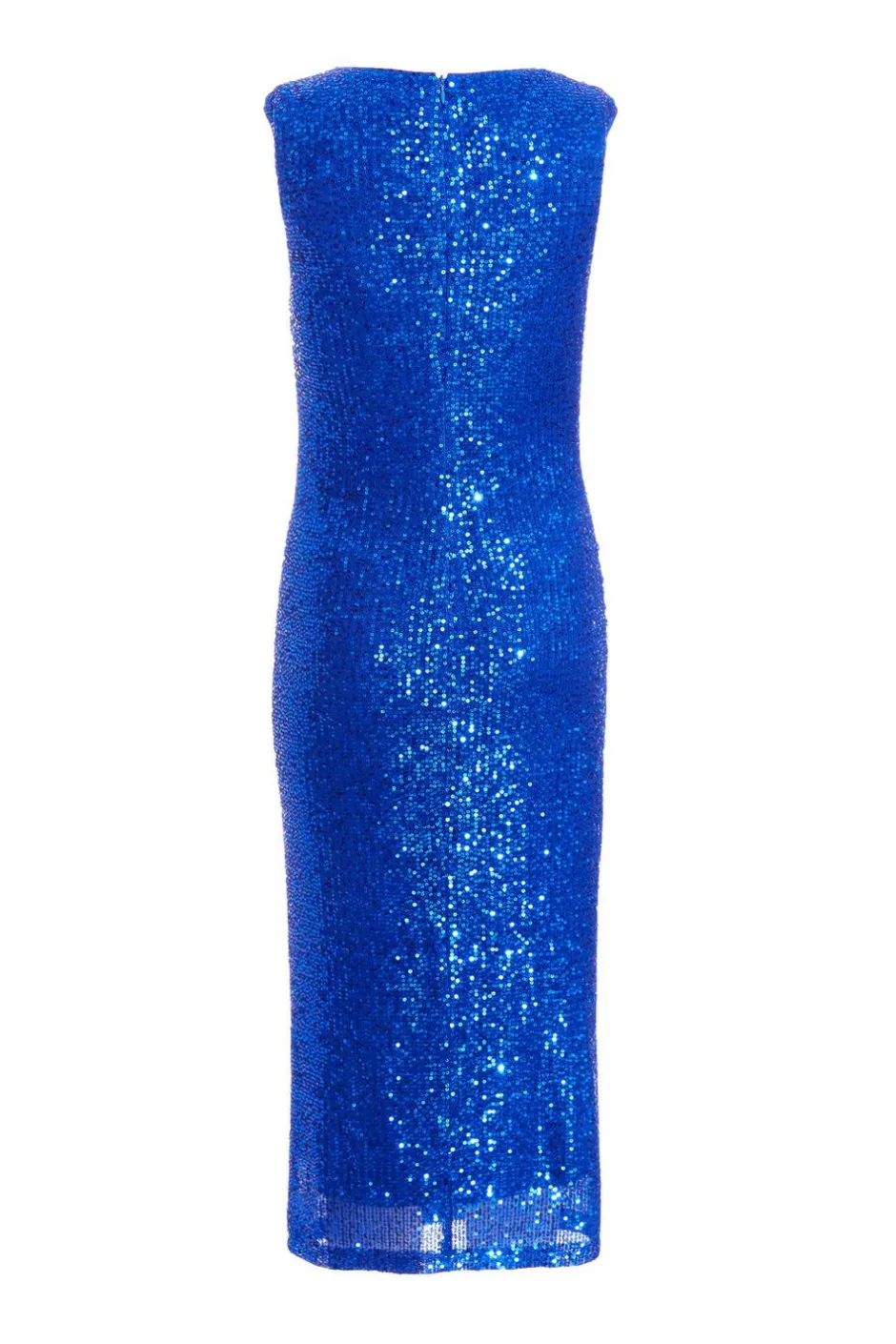 Quiz Royal Blue Sequin Midi Dress Clearance