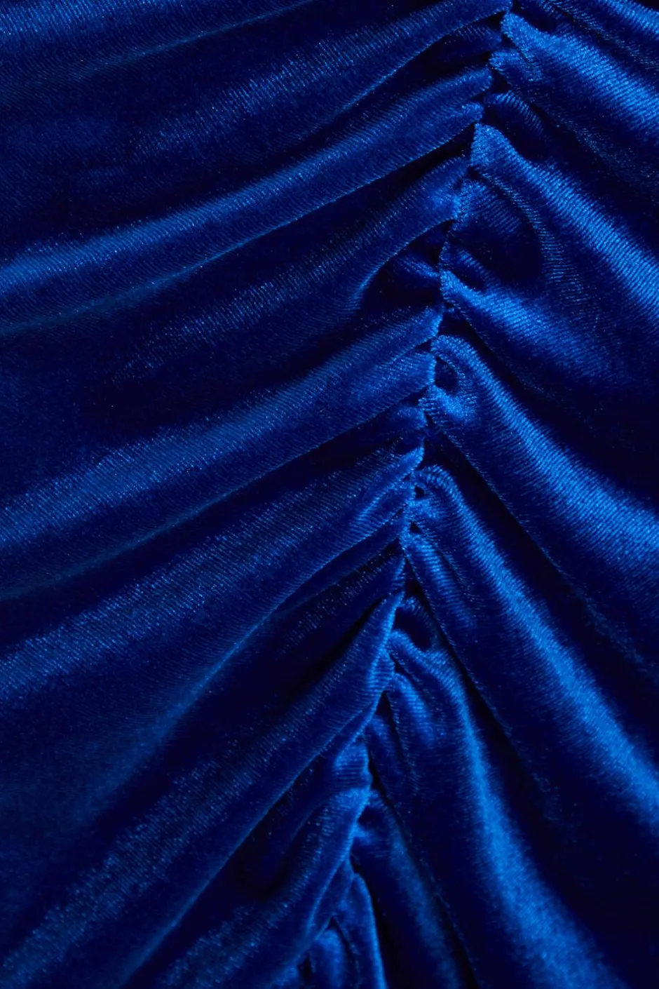 Quiz Royal Blue Velvet Bardot Maxi Dress Clearance