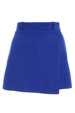 Quiz Royal Blue Wrap Skort Hot