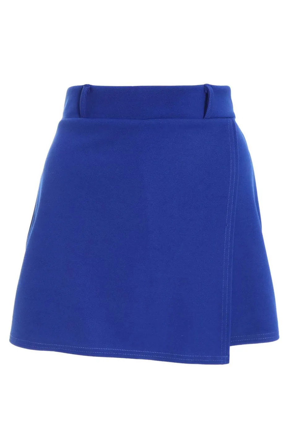 Quiz Royal Blue Wrap Skort Hot