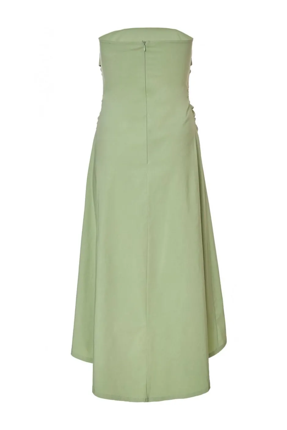 Quiz Bandeau Midi Dress Sage Clearance