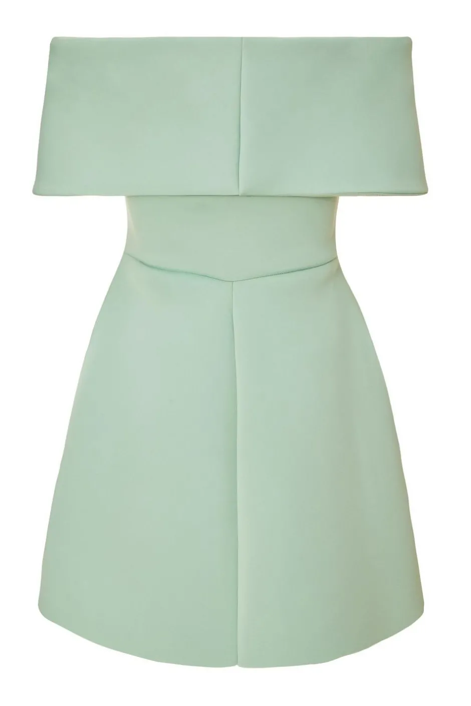 Quiz Bardot Bow Skater Dress Sage New