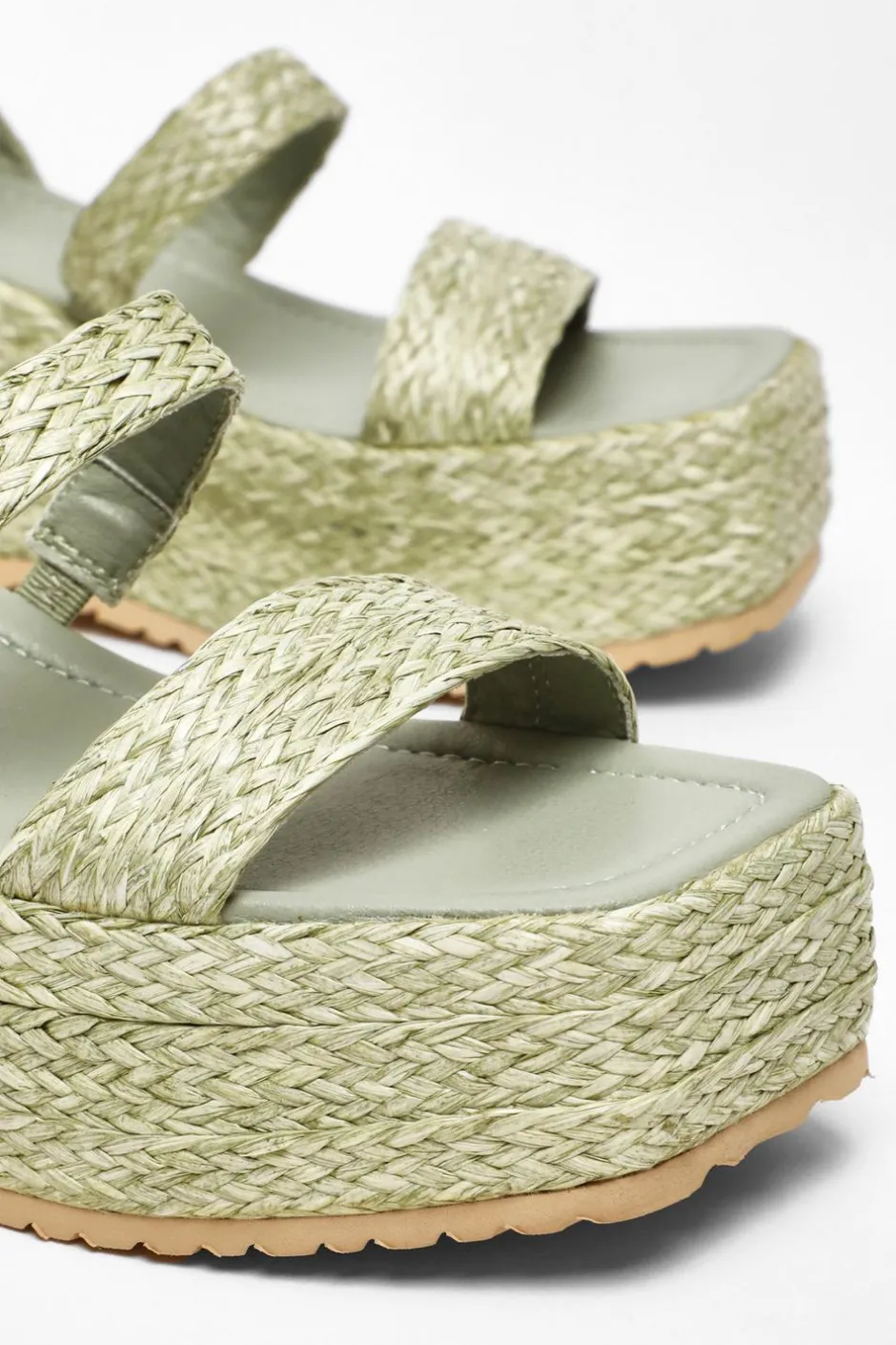 Quiz Chunky Platform Wedges Sage Best