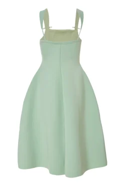 Quiz Sage Diamante Bow Midi Dress Best