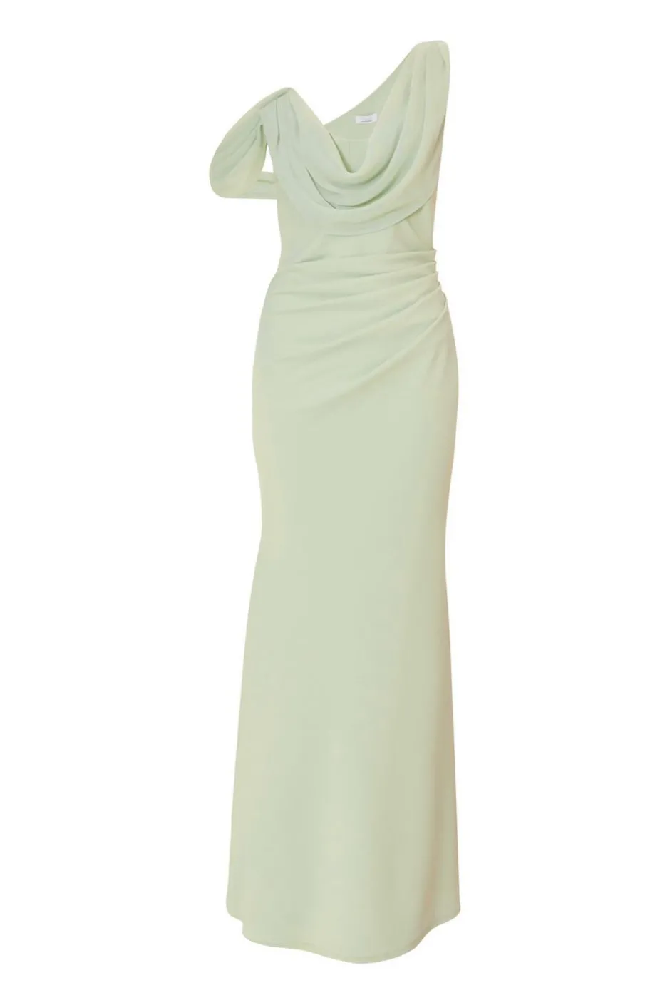 Quiz Drop Sleeve Maxi Dress Sage Sale