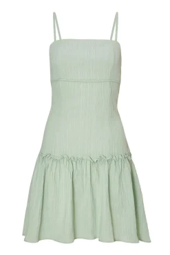 Quiz Sage Frill Mini Dress Best