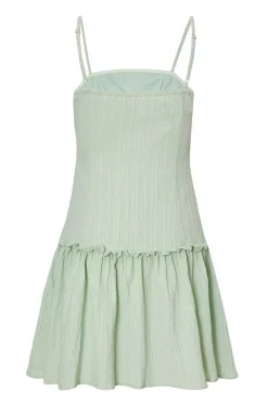 Quiz Sage Frill Mini Dress Best