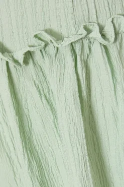Quiz Sage Frill Mini Dress Best