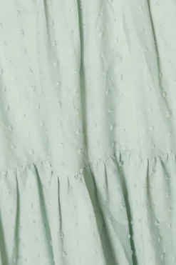 Quiz Sage Tiered Midi Dress Discount