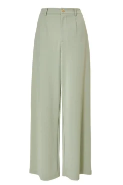 Quiz Wide Leg Trousers Sage