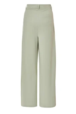 Quiz Wide Leg Trousers Sage