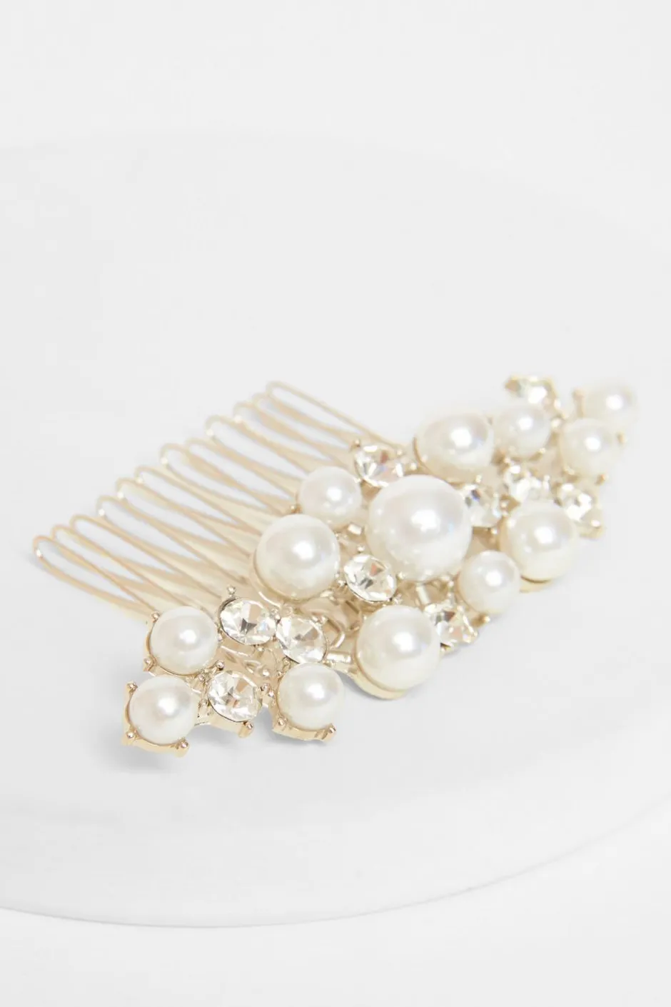 Quiz Silver Embellished Hair Comb Hot