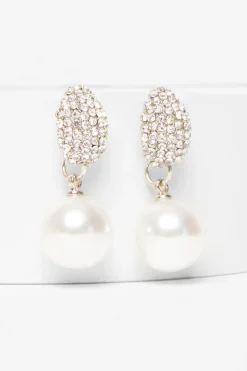 Quiz Silver Pearl Drop Earrings Best