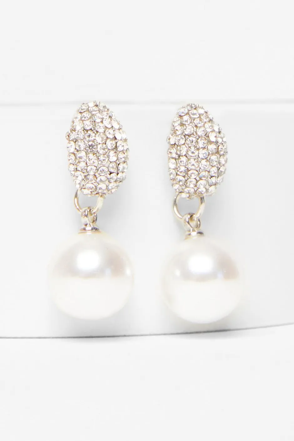 Quiz Silver Pearl Drop Earrings Best