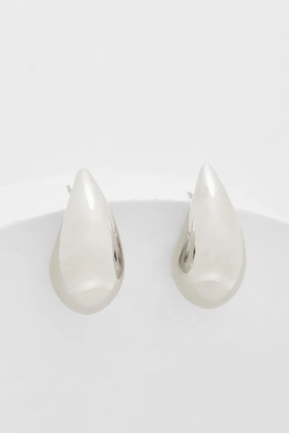 Quiz Silver Teardrop Earrings