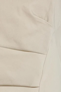 Quiz Stone Bandeau Asymmetric Top Discount