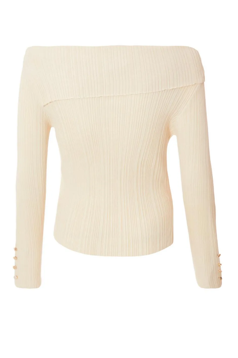 Quiz Stone Bardot Knitted Top Clearance