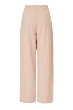 Quiz Button Detail Palazzo Trousers Stone Best