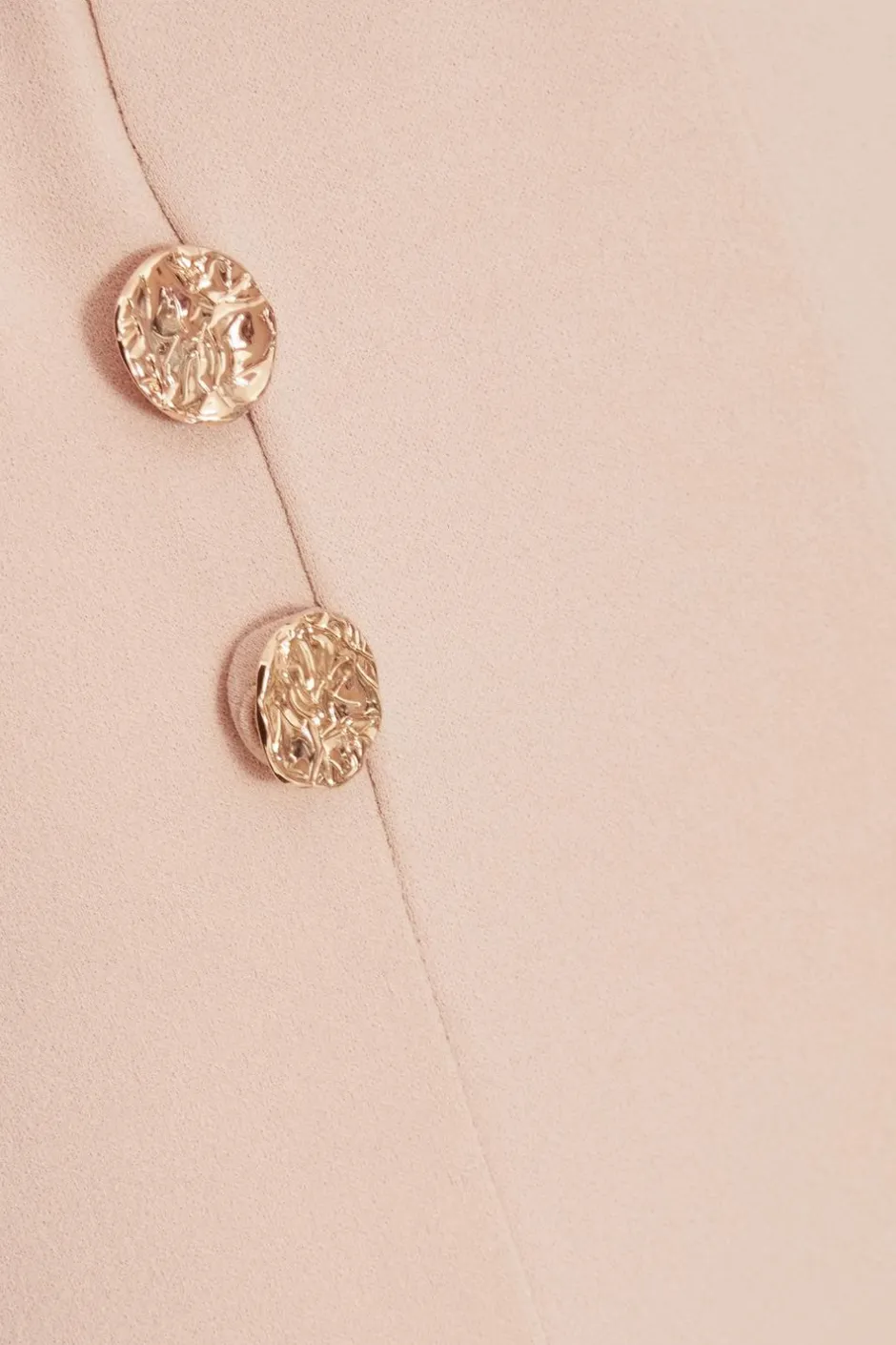 Quiz Button Detail Palazzo Trousers Stone Best