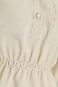 Quiz Stone Button Up Blouse Online