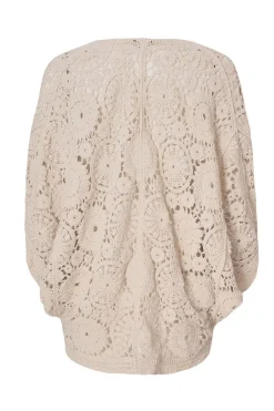 Quiz Stone Crochet Cardigan
