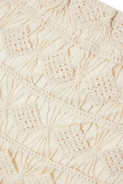 Quiz Stone Crochet Midaxi Skirt Online