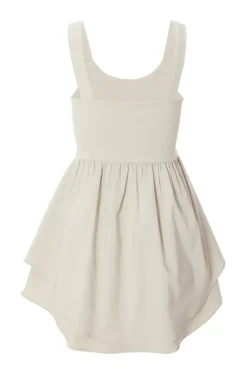 Quiz Stone Double Layered Skater Dress