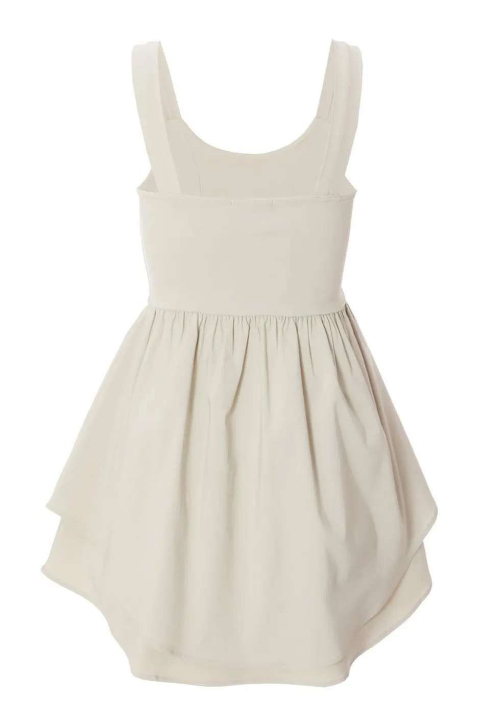 Quiz Stone Double Layered Skater Dress