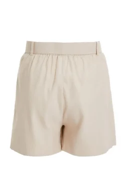 Quiz High Waisted Cargo Skort Stone Outlet