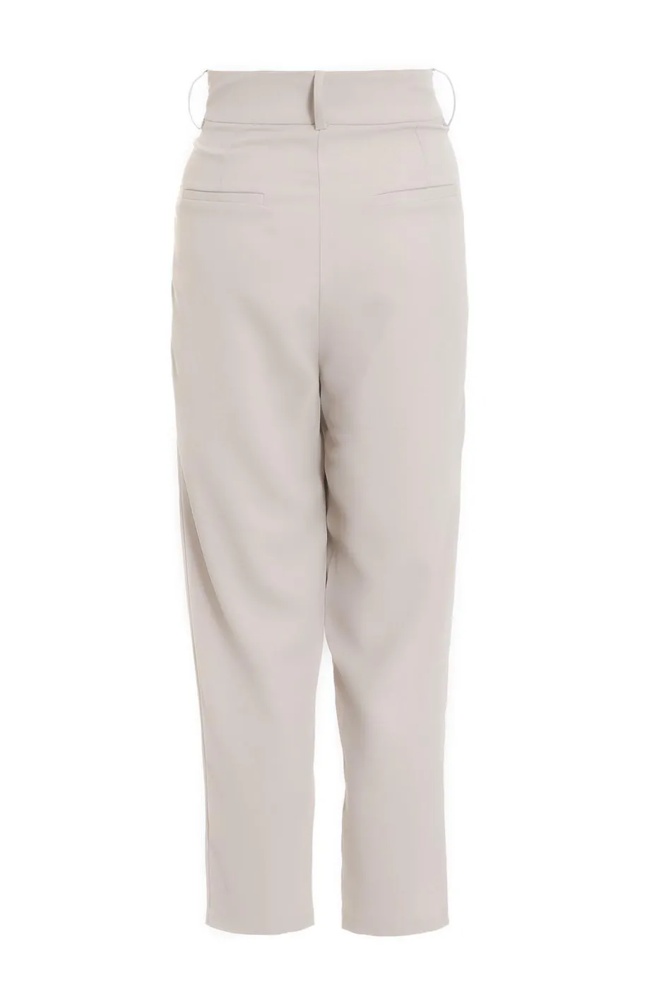 Quiz Stone High Waisted Tapered Trousers Sale