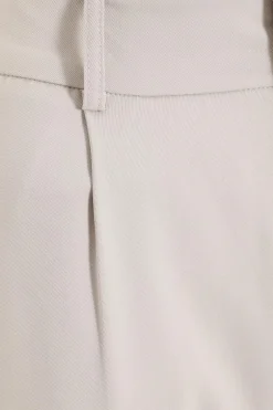 Quiz Stone High Waisted Tapered Trousers Sale