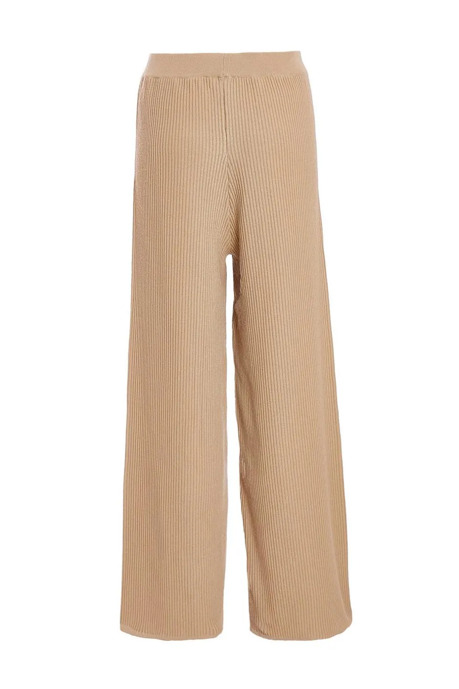 Quiz Knit Beaded Trousers Stone Online