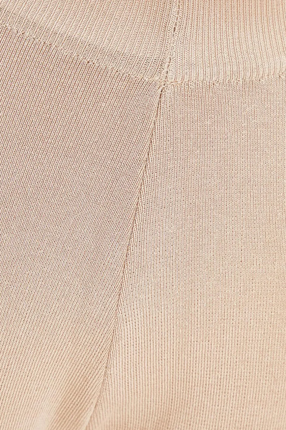Quiz Knit Wide Leg Trousers Stone Best
