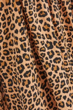 Quiz Stone Leopard Print Bardot Top Best