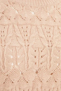 Quiz Stone Scalloped Knit Jumper Online