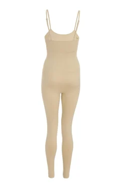Quiz Seamless Jumpsuit Stone Best