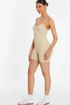 Quiz Seamless Playsuit Stone Best
