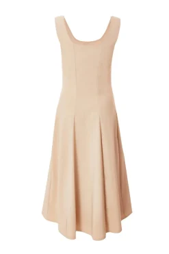 Quiz Stone Square Neck Midaxi Dress Hot
