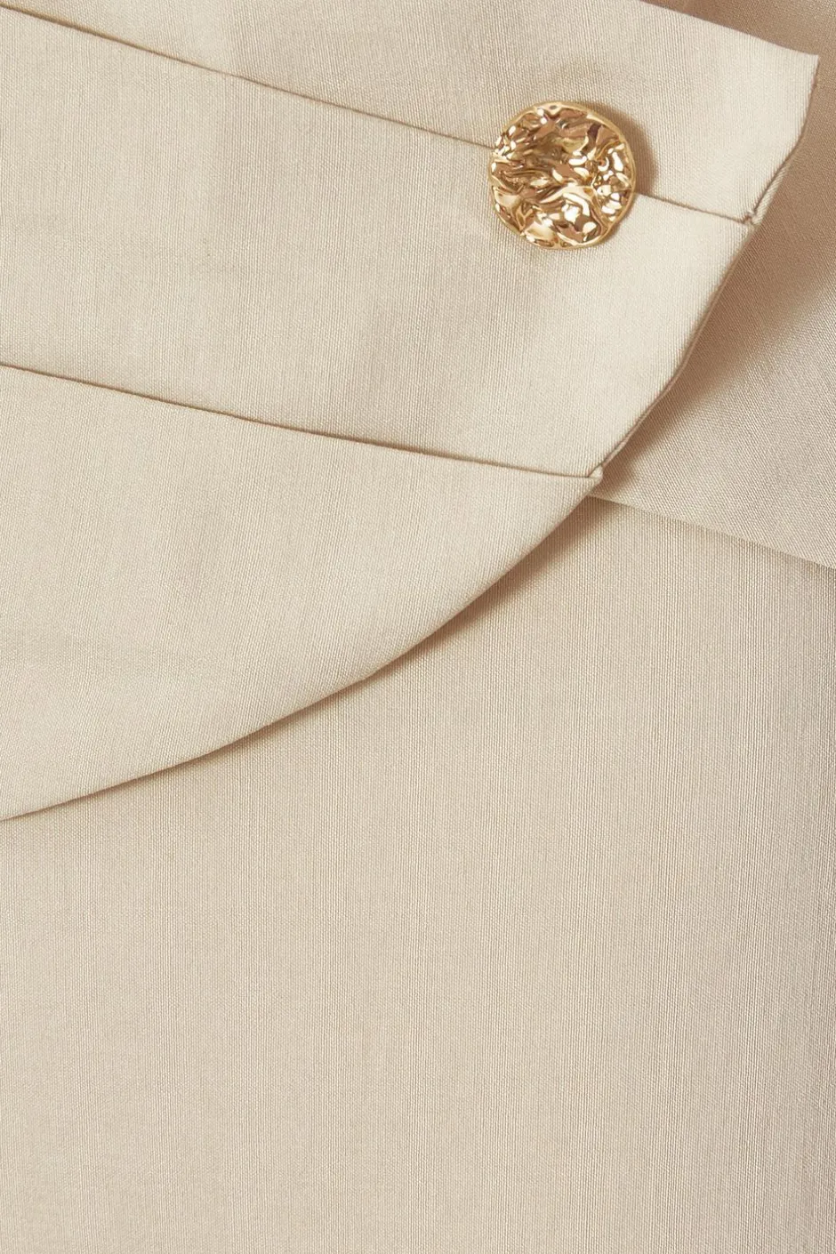 Quiz Square Neck Mini Dress Stone Clearance